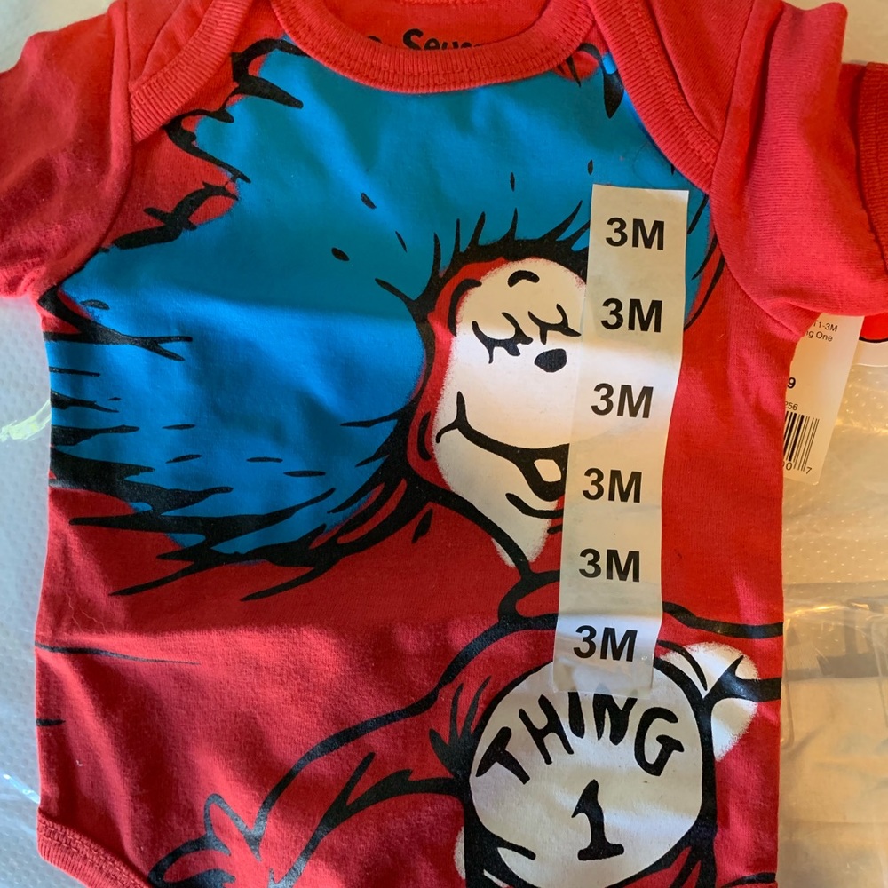 Dr. Seuss Thing 1 Bodysuit